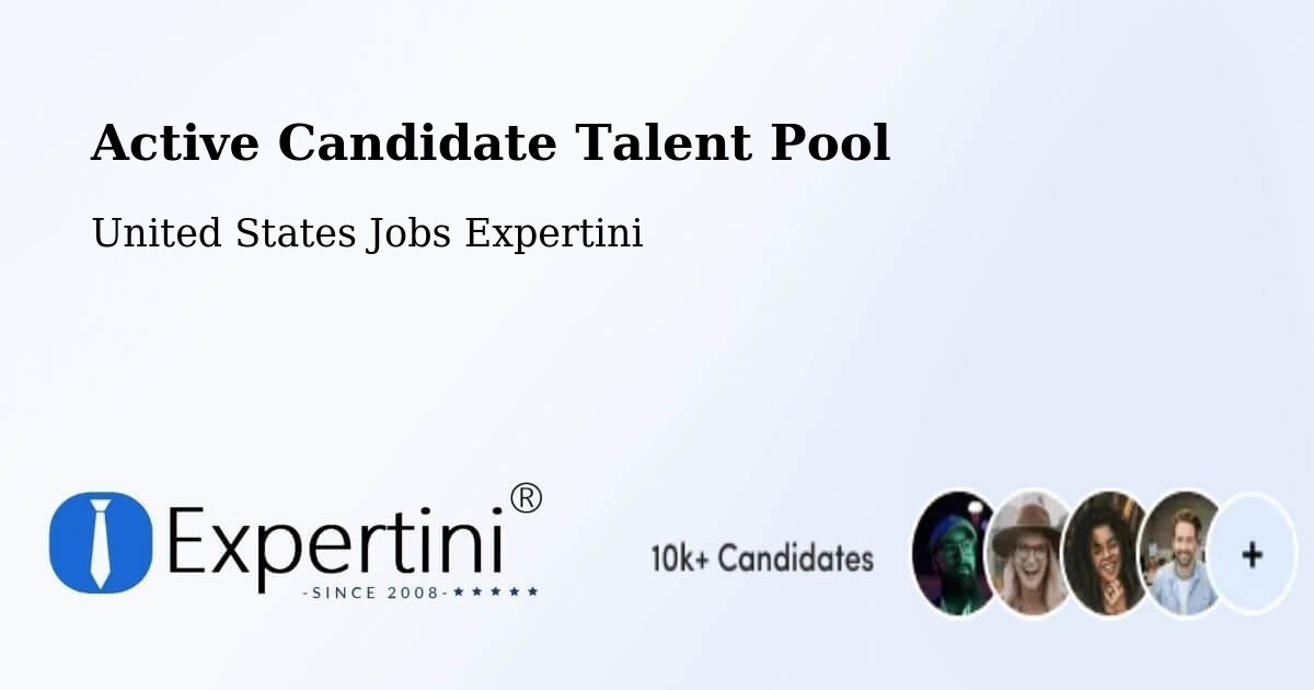 Active Candidate Talent Pool – Fort Hamilton - United States Jobs Expertini