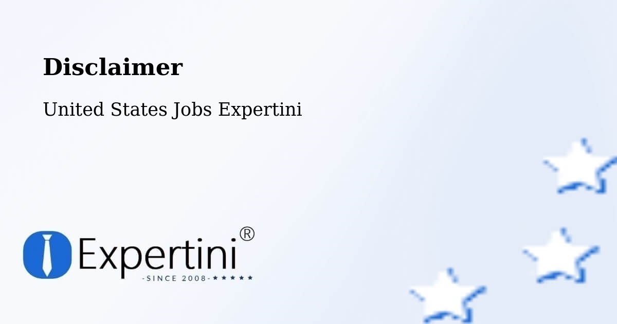 Disclaimer – Fort Hamilton - United States Jobs Expertini