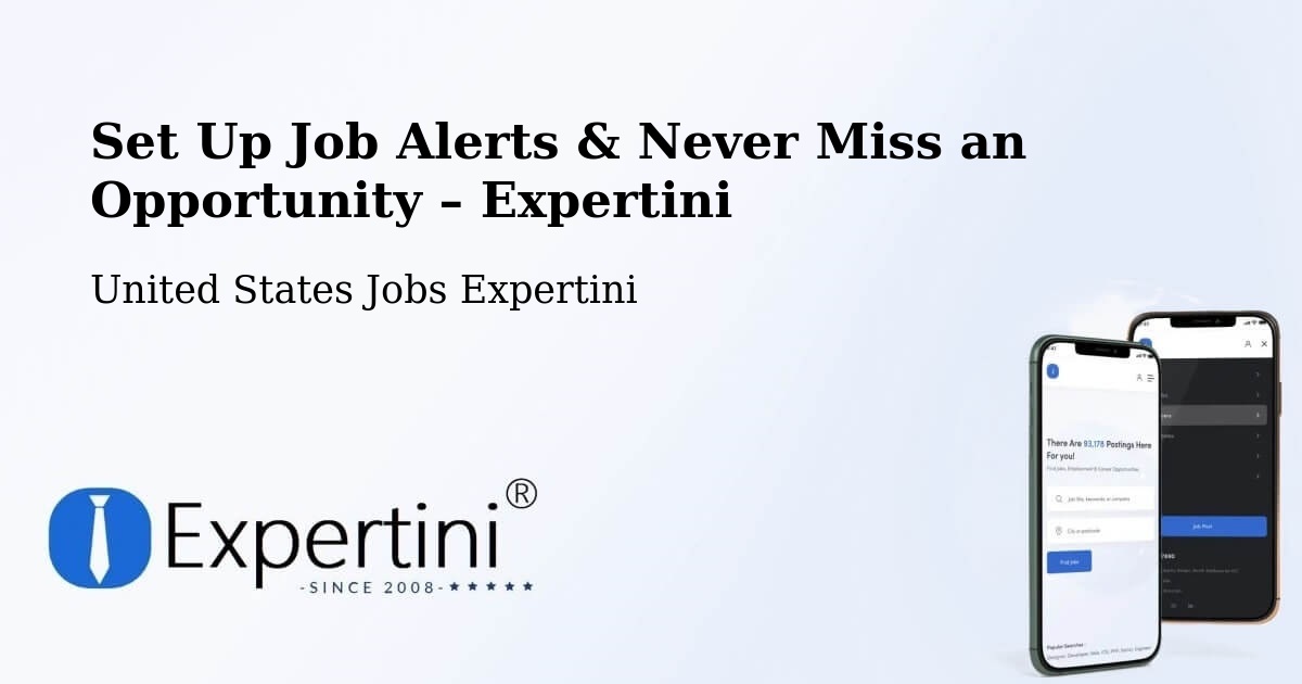 Job Alerts Guide – Get Notified About New Jobs in Fort Hamilton - Fort Hamilton, United States Jobs Expertini