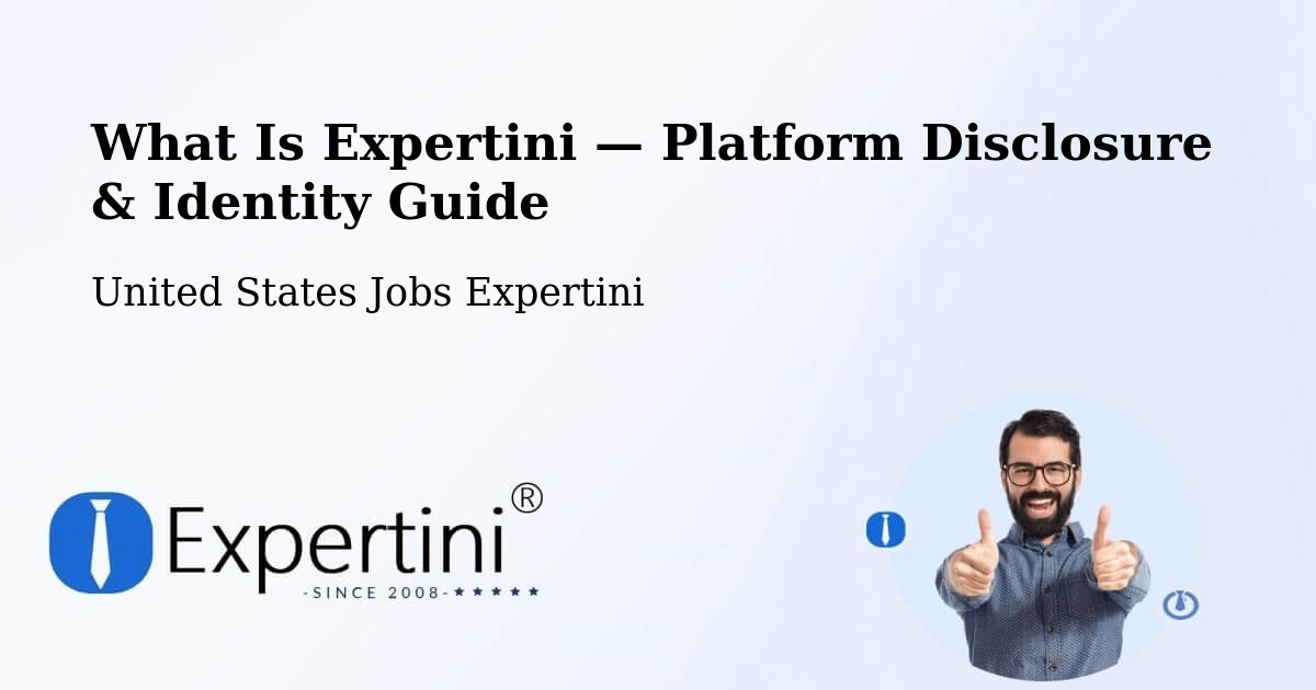 What Is Expertini — Platform Disclosure & Identity Guide – Fort Hamilton